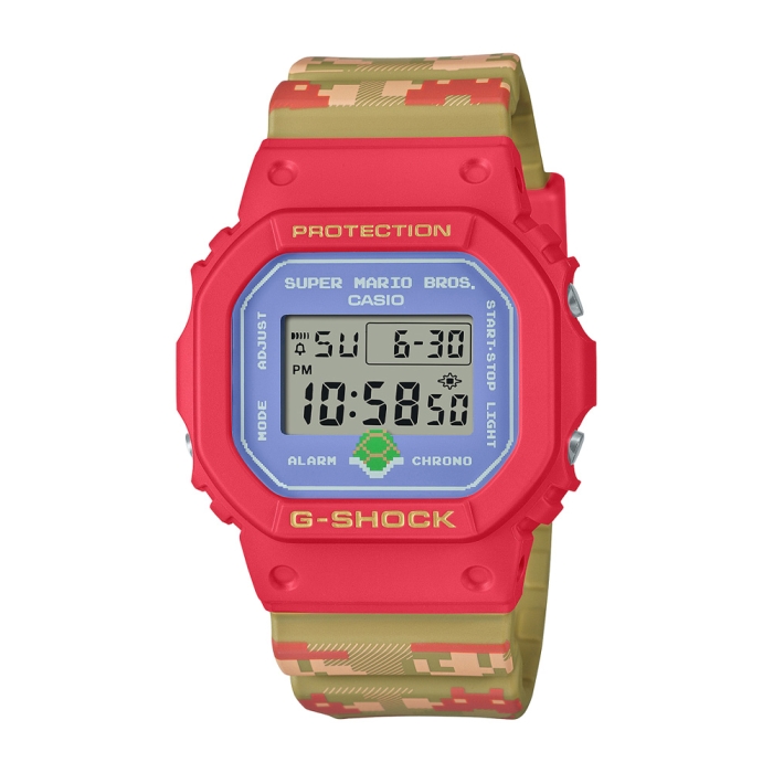  SUPER MARIO BROTHERS-themed Watch G-SHOCK DW-5600SMB-4DR