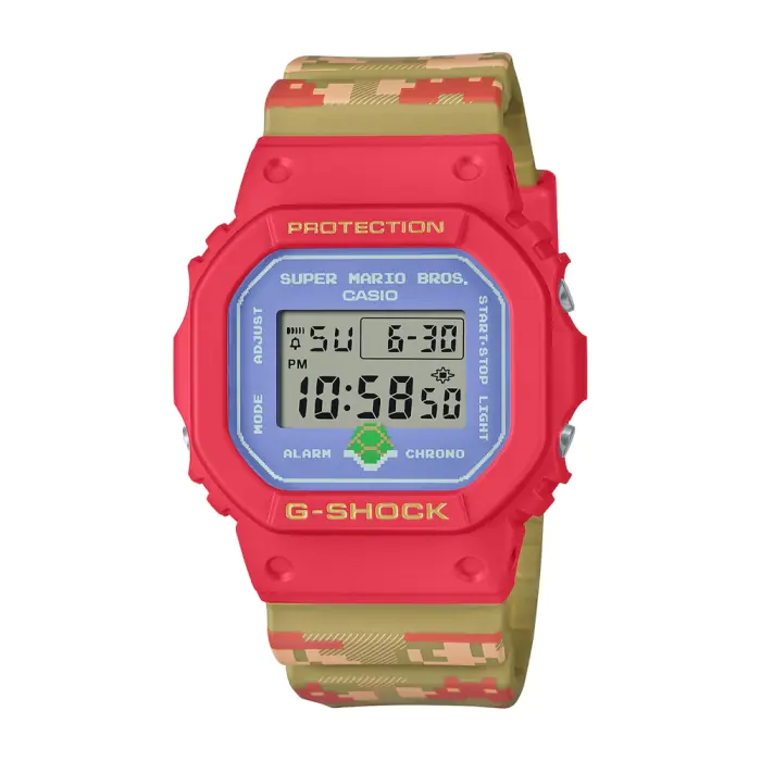 Super Mario Brothers Themed G-SHOCK Special Watch DW-5600SMB-4DR