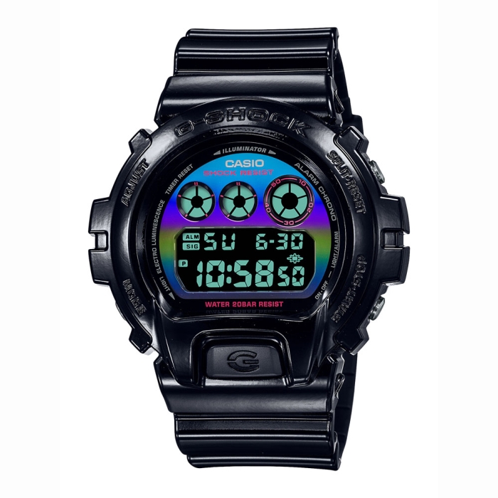 G-SHOCK Virtual Rainbow RGB  Men Casual Watch DW-6900RGB-1DR