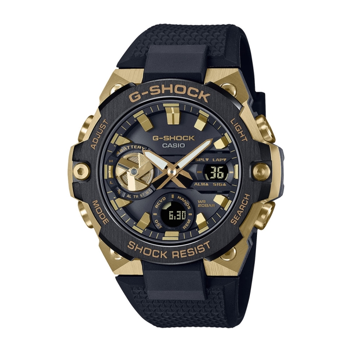 G-SHOCK G-Steel Stainless Steel Watch GST-B400GB-1A9DR