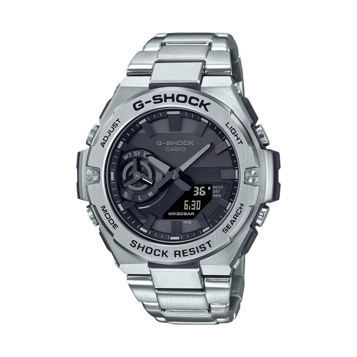 G-SHOCK G-Steel Stanless Steel Watch GST-B500D-1A1DR