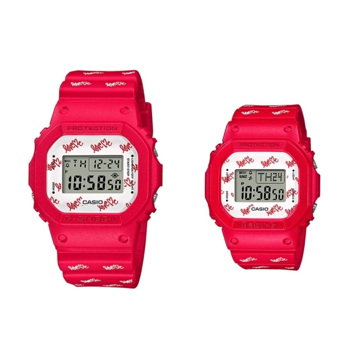 G-SHOCK BABY-G Lover's Collection Pair Model LOV-20B-4DR