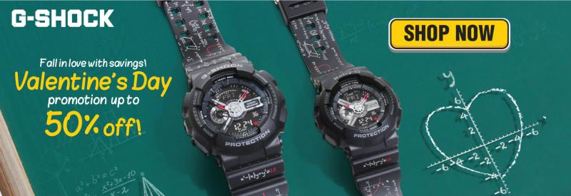 A Token of Love to The One You Love: CASIO’s Valentine’s Special Sale